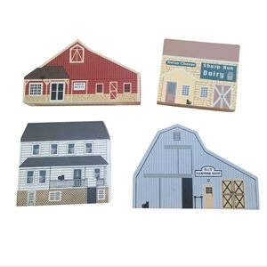 Cat's Meow Set Of 4 From Ohio Amish Series And Amish Craftsmen Series
